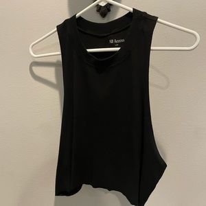 All Access Dynamic Crop Top- Black